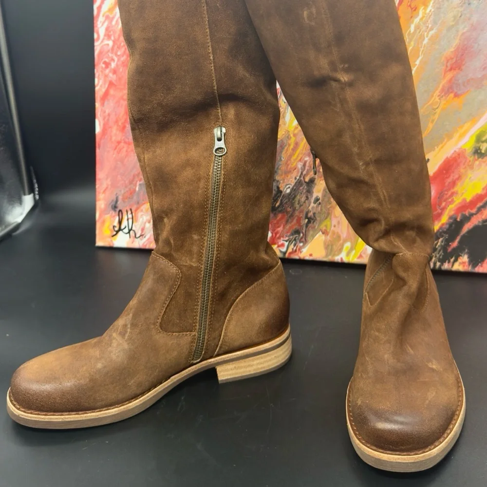 KORK-EASE Addison Over the Knee Boot in Taupe Size 7